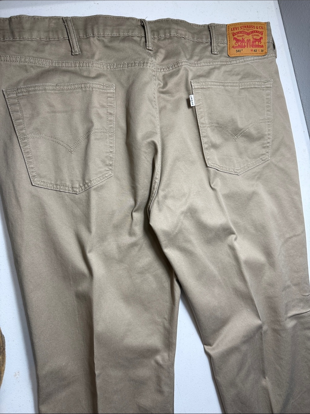 Levi's Men's Tan Chino Pants - Straight Fit